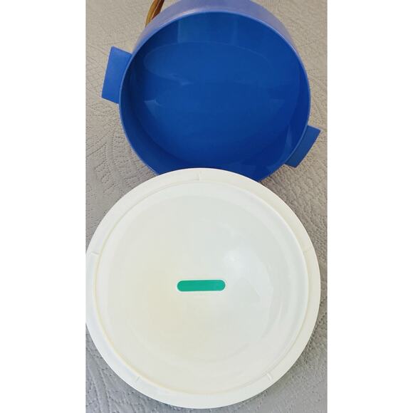 Vintage Tupperware 3pc Micro Steamer Microwaveable Vegetable Cooker 3066A-4 - Picture 4 of 9